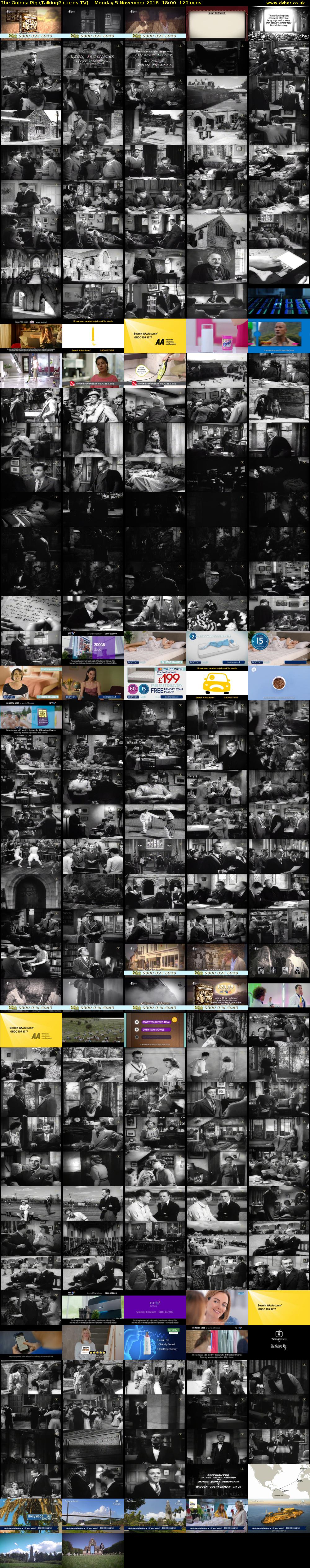 The Guinea Pig (TalkingPictures TV) Monday 5 November 2018 18:00 - 20:00