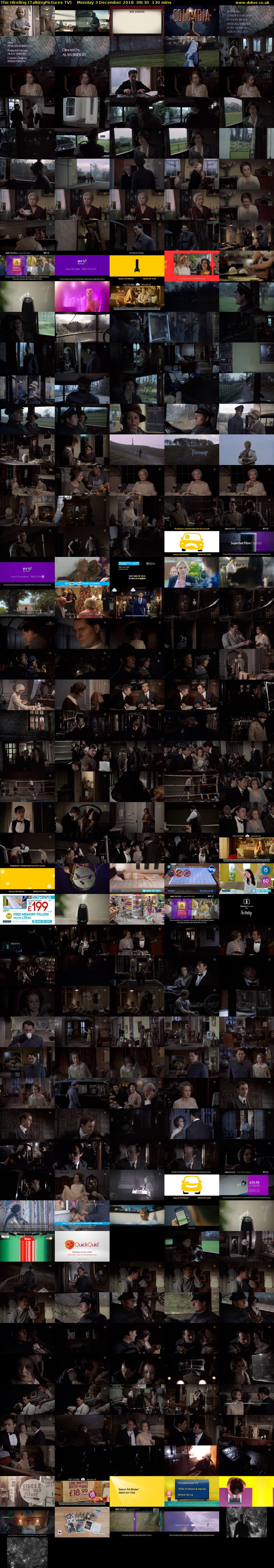 The Hireling (TalkingPictures TV) Monday 3 December 2018 08:30 - 10:40