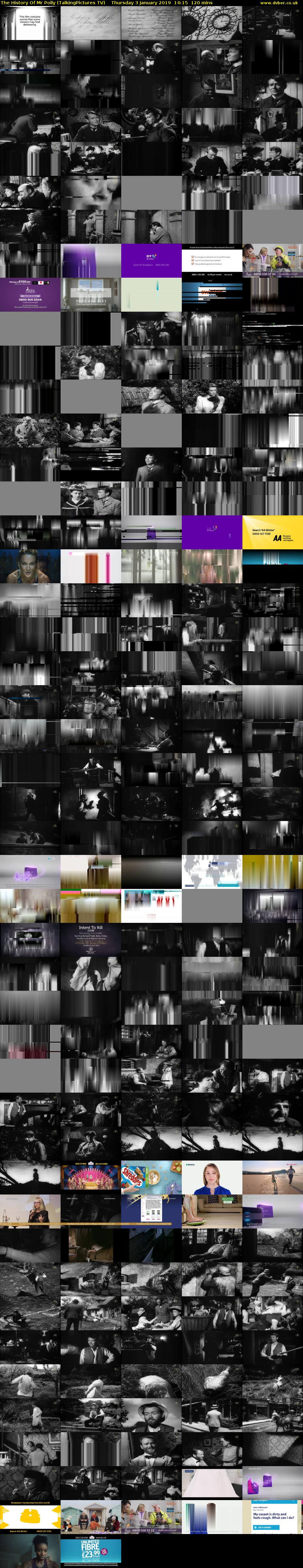 The History Of Mr Polly (TalkingPictures TV) Thursday 3 January 2019 14:15 - 16:15