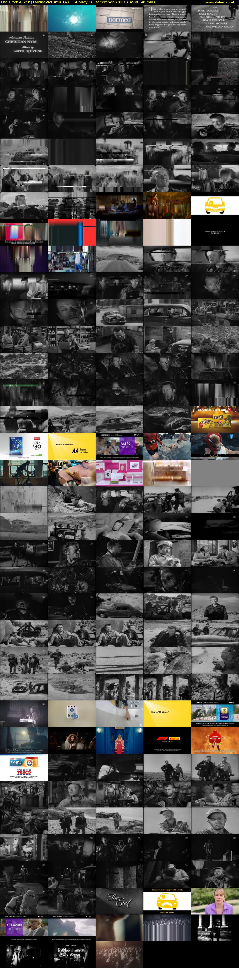 The Hitch-Hiker (TalkingPictures TV) Sunday 16 December 2018 04:00 - 05:30