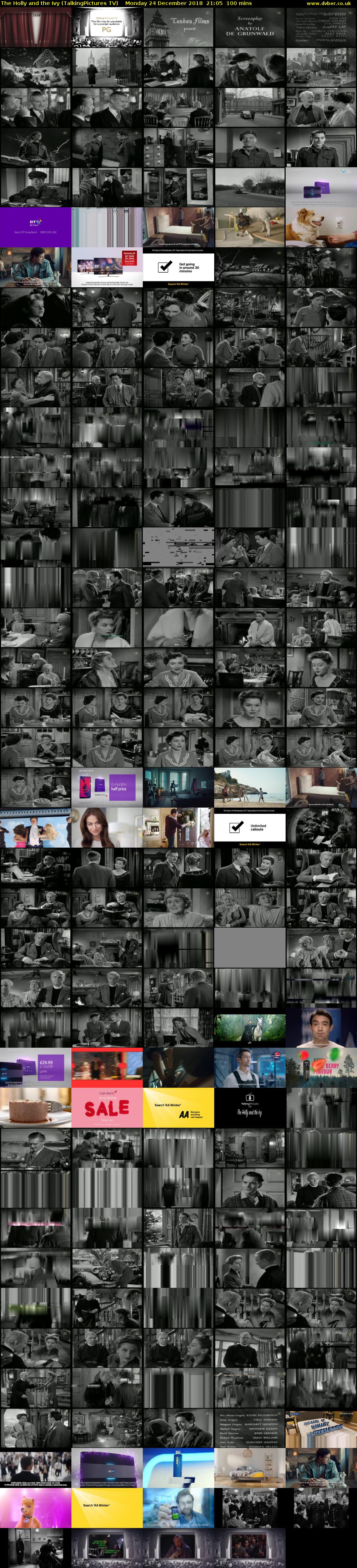 The Holly and the Ivy (TalkingPictures TV) Monday 24 December 2018 21:05 - 22:45