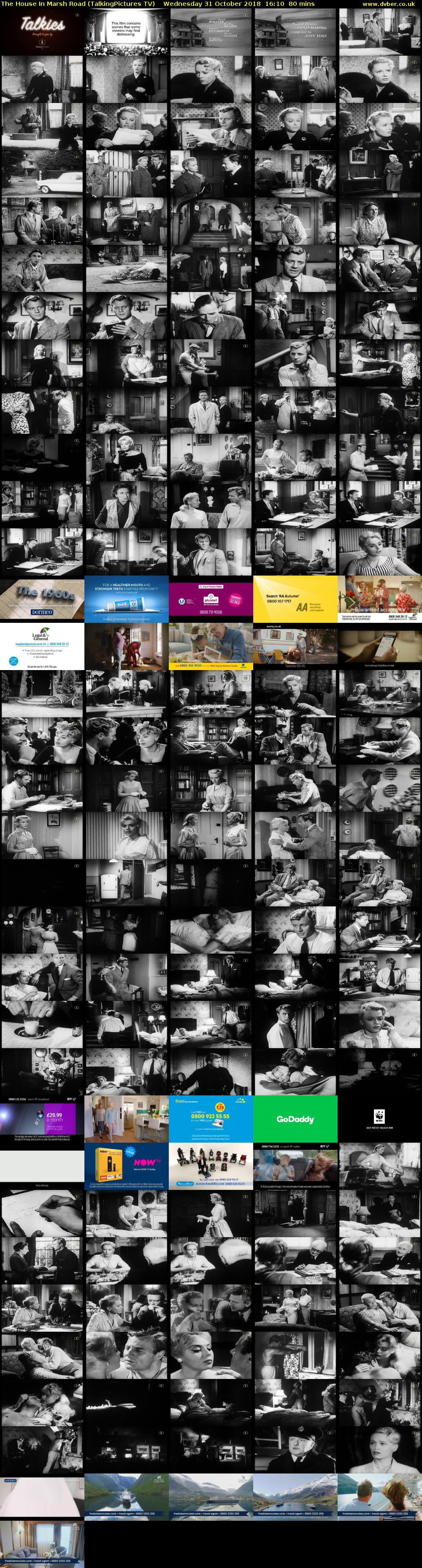 The House In Marsh Road (TalkingPictures TV) Wednesday 31 October 2018 16:10 - 17:30