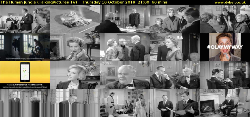The Human Jungle (TalkingPictures TV) Thursday 10 October 2019 21:00 - 22:00