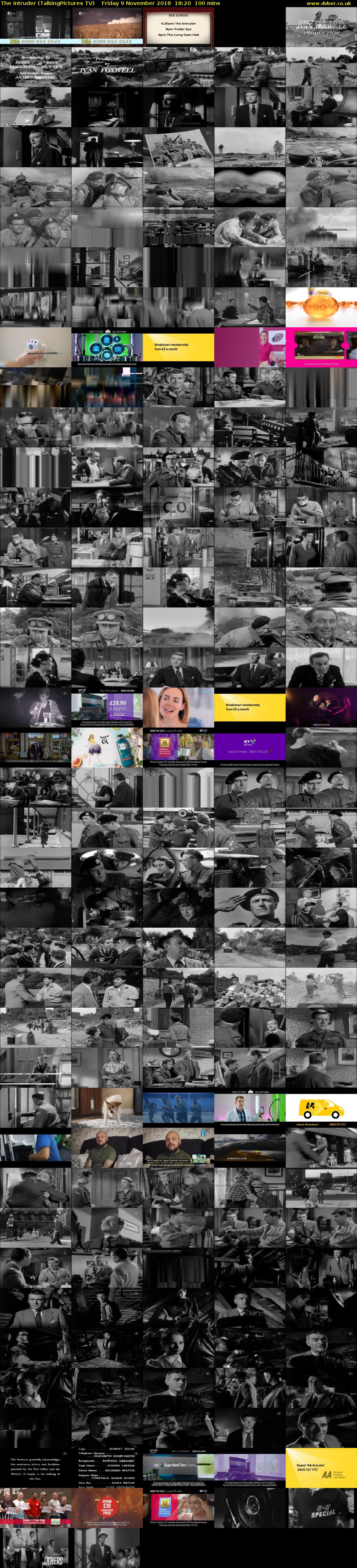 The Intruder (TalkingPictures TV) Friday 9 November 2018 18:20 - 20:00