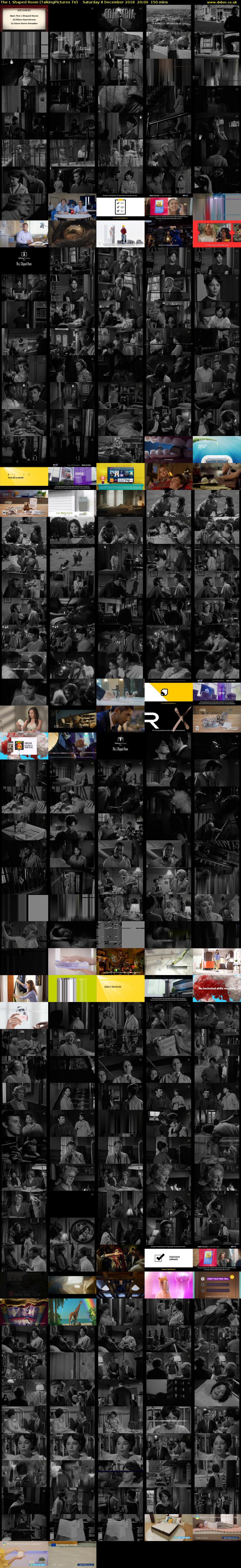 The L Shaped Room (TalkingPictures TV) Saturday 8 December 2018 20:00 - 22:30