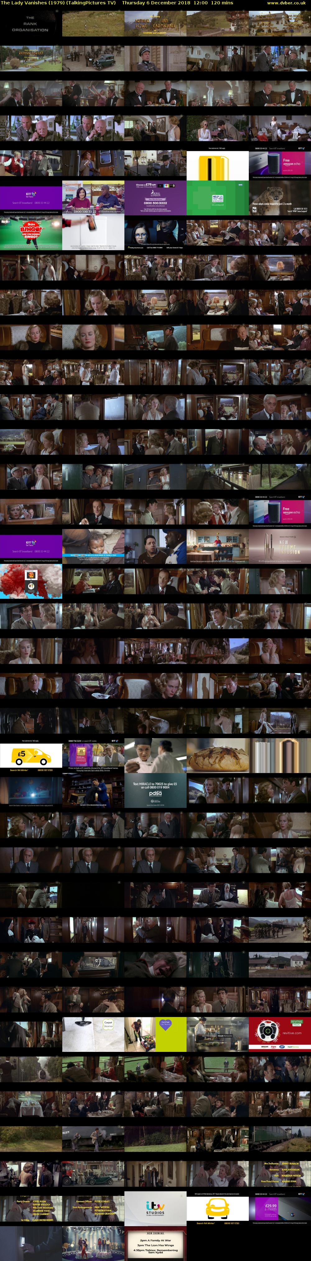 The Lady Vanishes (1979) (TalkingPictures TV) Thursday 6 December 2018 12:00 - 14:00