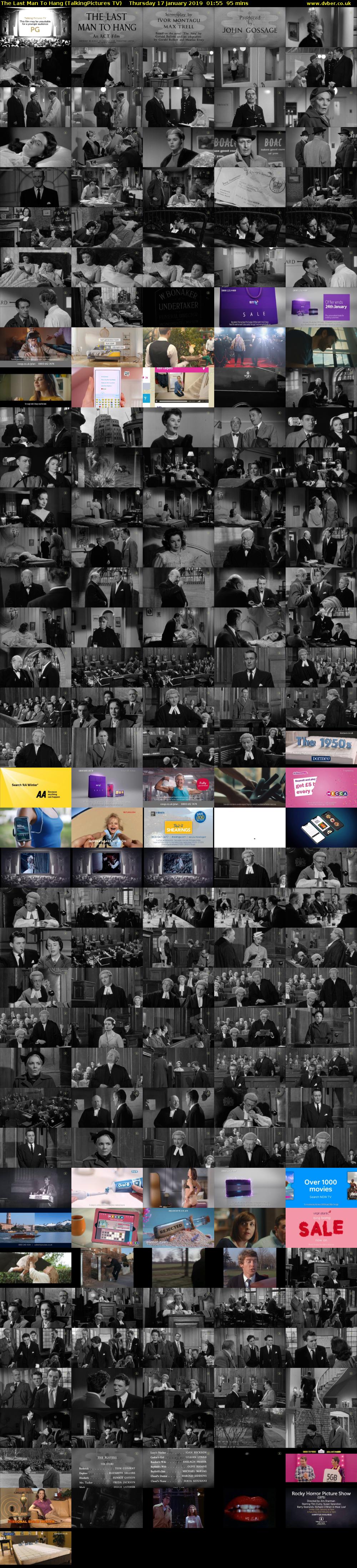 The Last Man To Hang (TalkingPictures TV) Thursday 17 January 2019 01:55 - 03:30