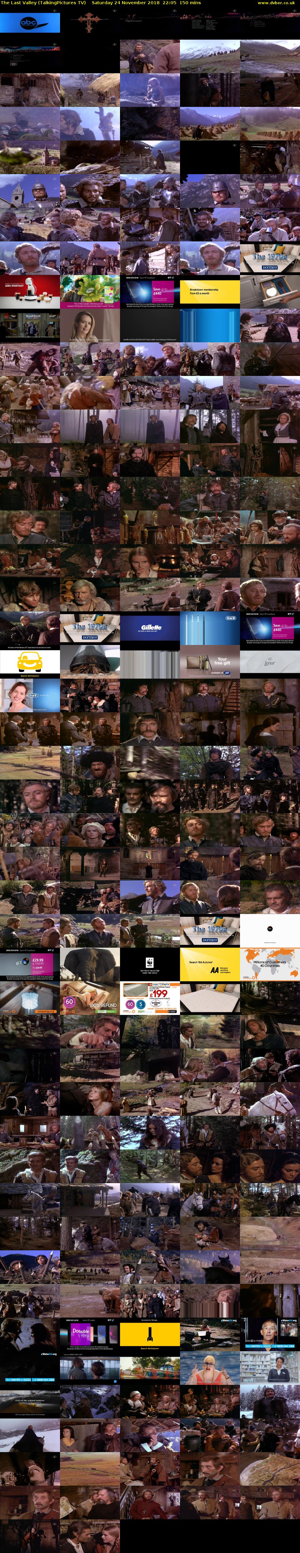 The Last Valley (TalkingPictures TV) Saturday 24 November 2018 22:05 - 00:35