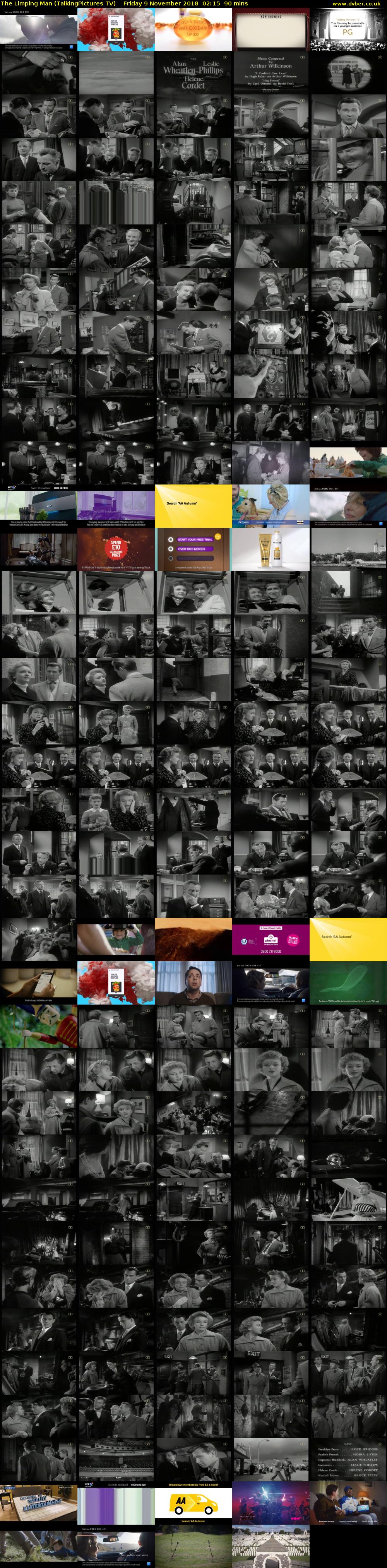 The Limping Man (TalkingPictures TV) Friday 9 November 2018 02:15 - 03:45