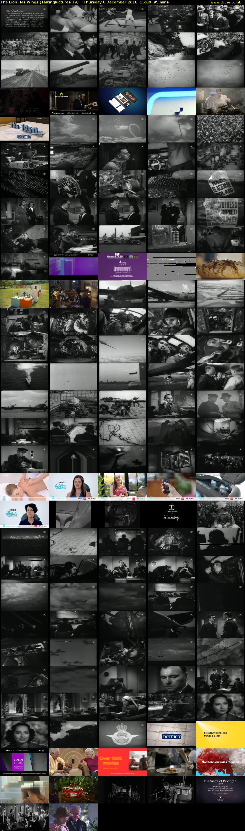 The Lion Has Wings (TalkingPictures TV) Thursday 6 December 2018 15:00 - 16:35