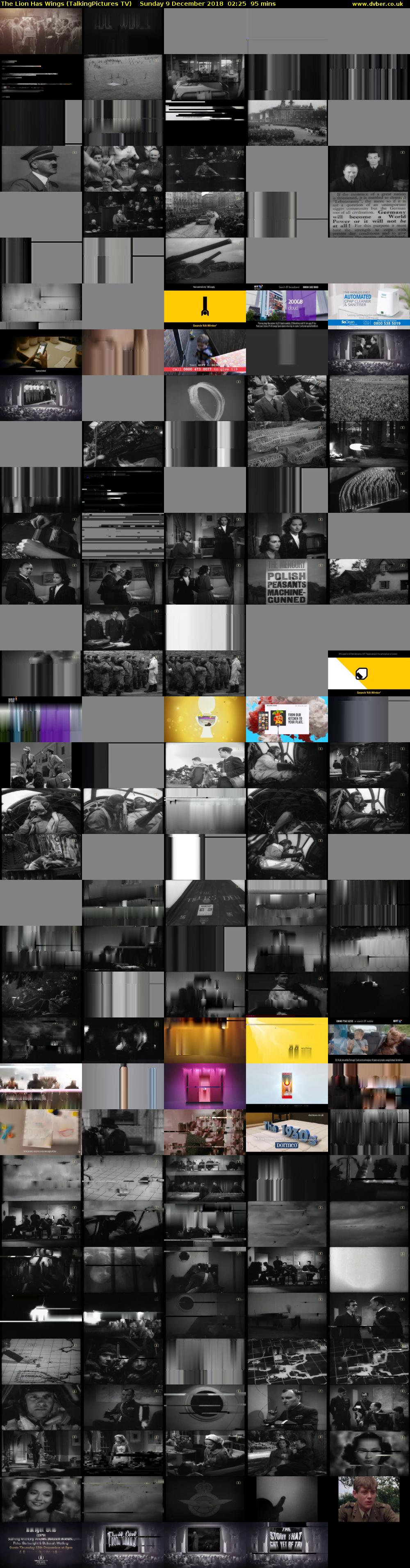 The Lion Has Wings (TalkingPictures TV) Sunday 9 December 2018 02:25 - 04:00