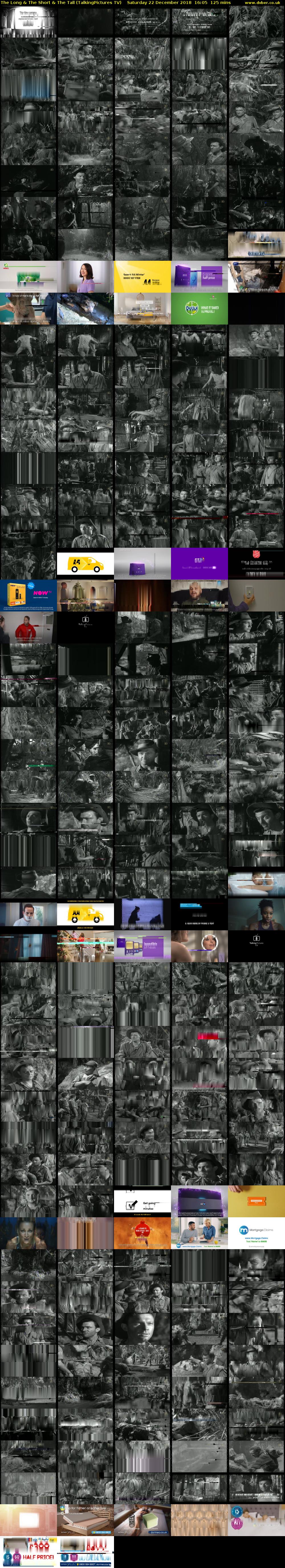 The Long & The Short & The Tall (TalkingPictures TV) Saturday 22 December 2018 16:05 - 18:10