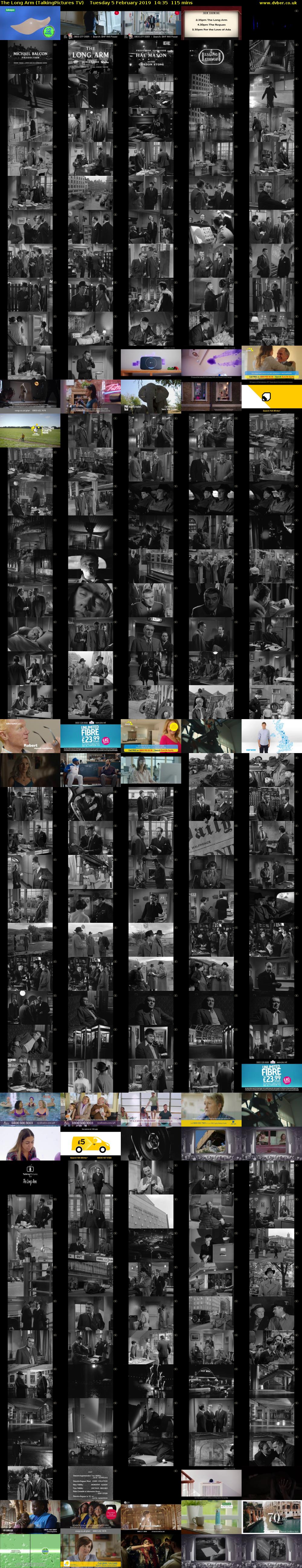 The Long Arm (TalkingPictures TV) Tuesday 5 February 2019 14:35 - 16:30