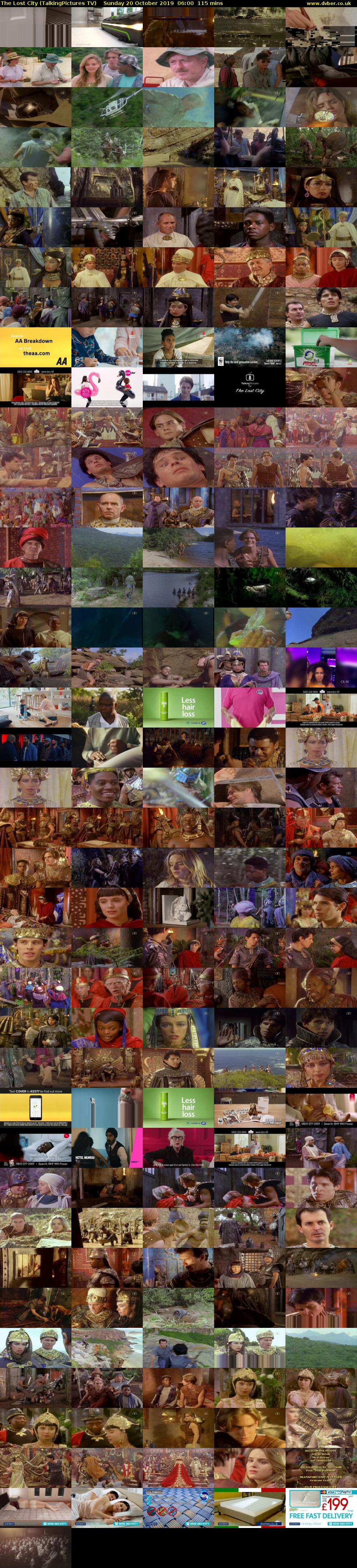 The Lost City (TalkingPictures TV) Sunday 20 October 2019 06:00 - 07:55