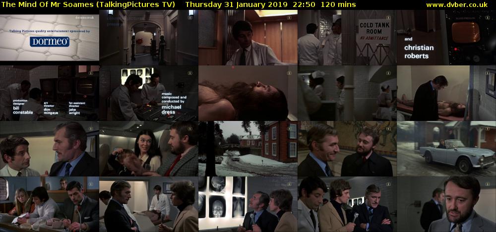 The Mind Of Mr Soames (TalkingPictures TV) Thursday 31 January 2019 22:50 - 00:50