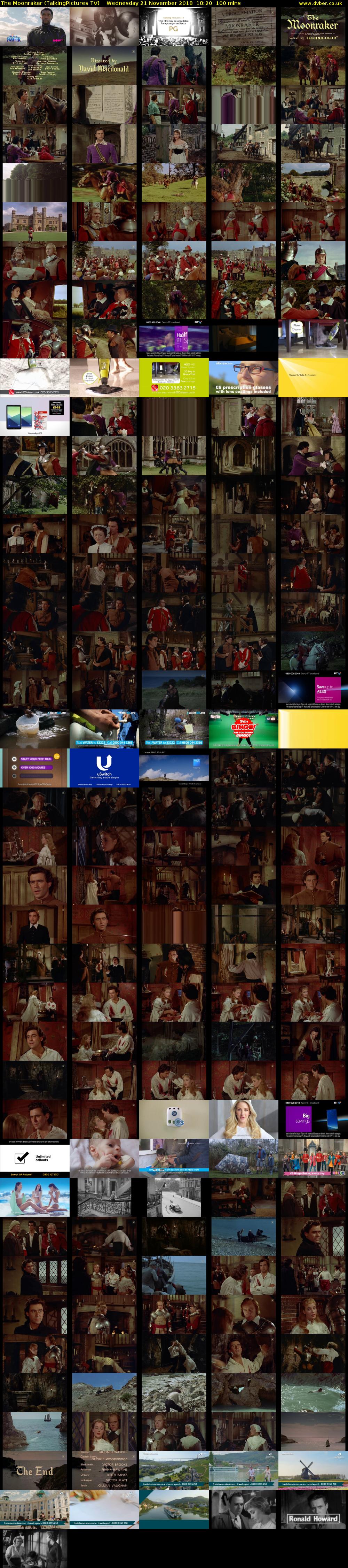 The Moonraker (TalkingPictures TV) Wednesday 21 November 2018 18:20 - 20:00