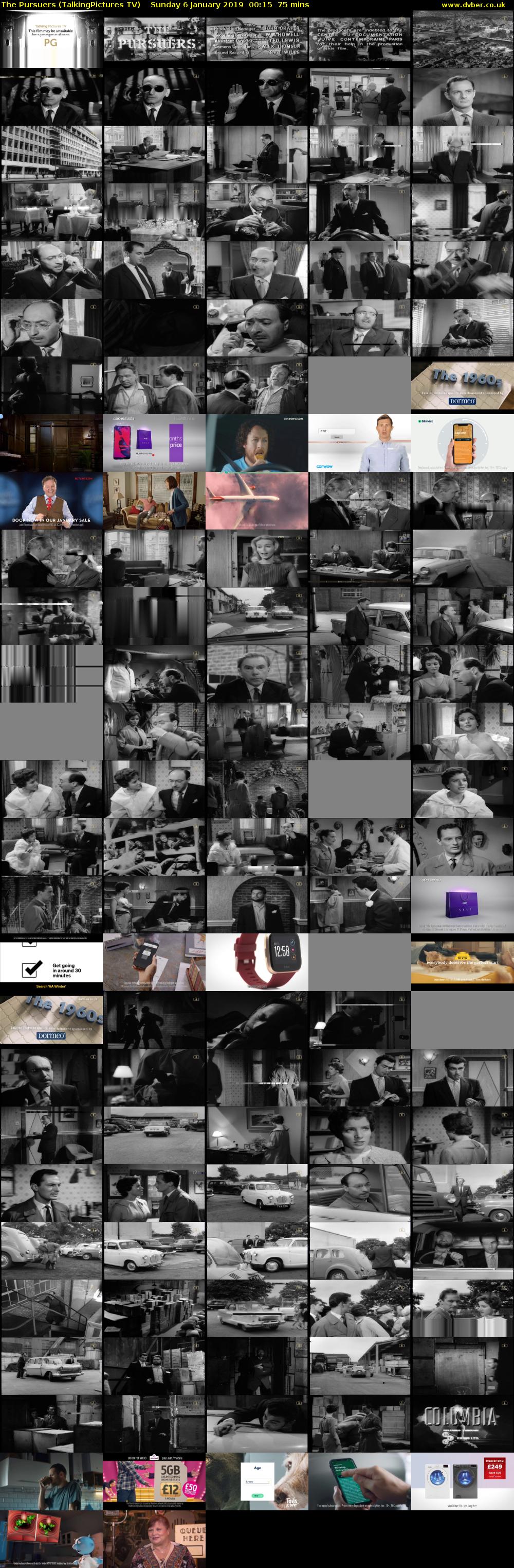 The Pursuers (TalkingPictures TV) Sunday 6 January 2019 00:15 - 01:30