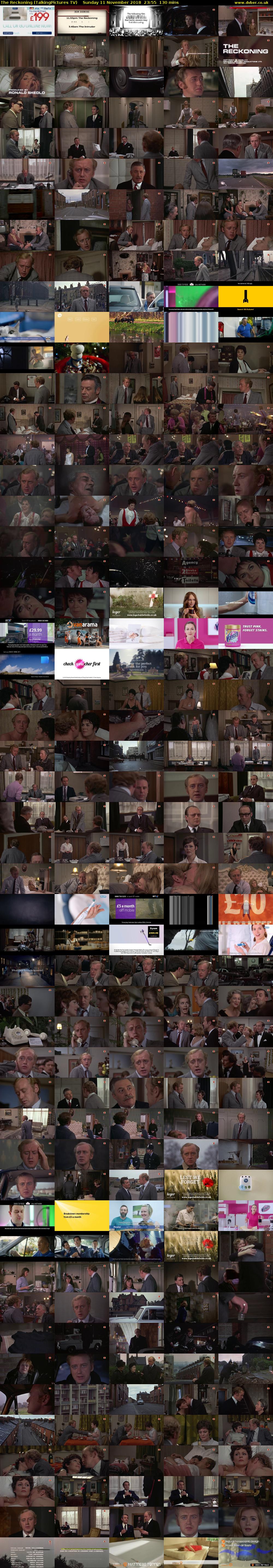 The Reckoning (TalkingPictures TV) Sunday 11 November 2018 23:55 - 02:05