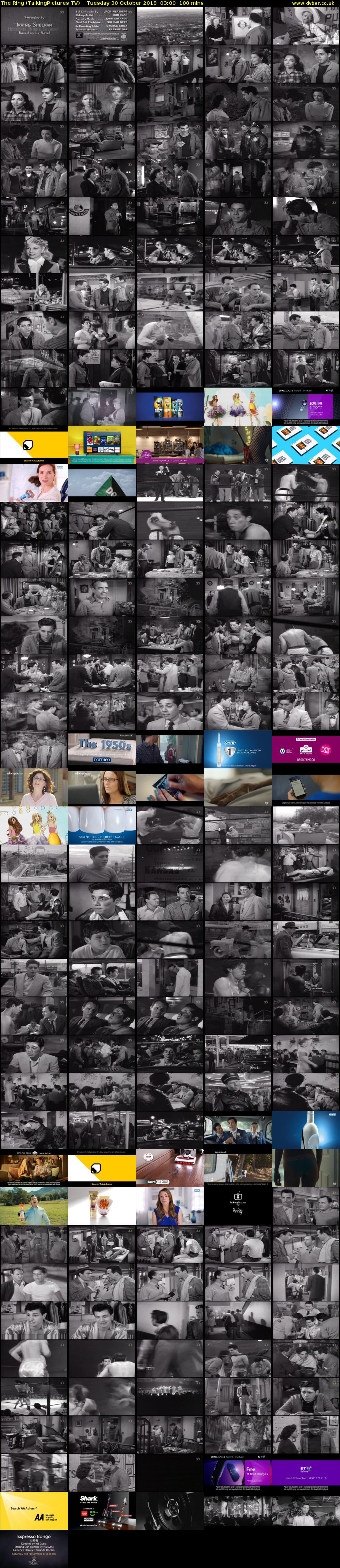 The Ring (TalkingPictures TV) Tuesday 30 October 2018 03:00 - 04:40