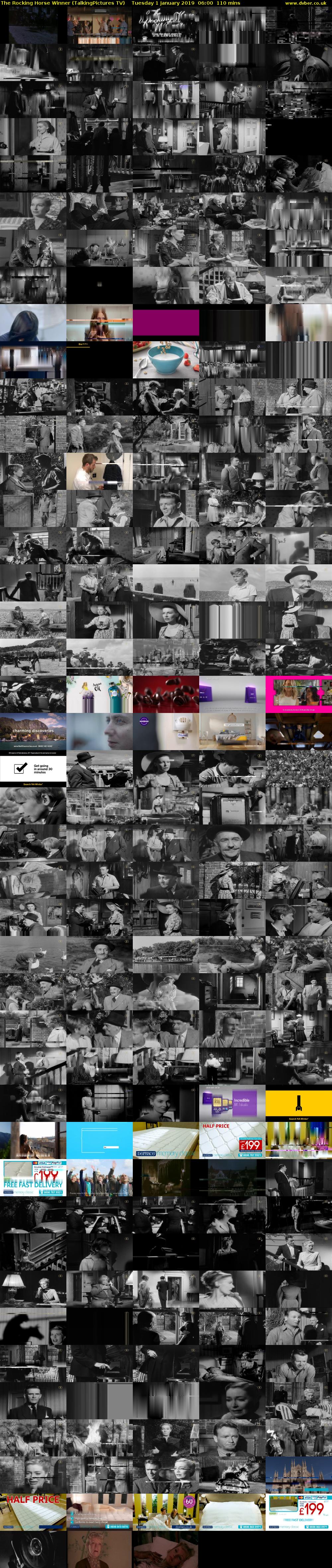 The Rocking Horse Winner (TalkingPictures TV) Tuesday 1 January 2019 06:00 - 07:50