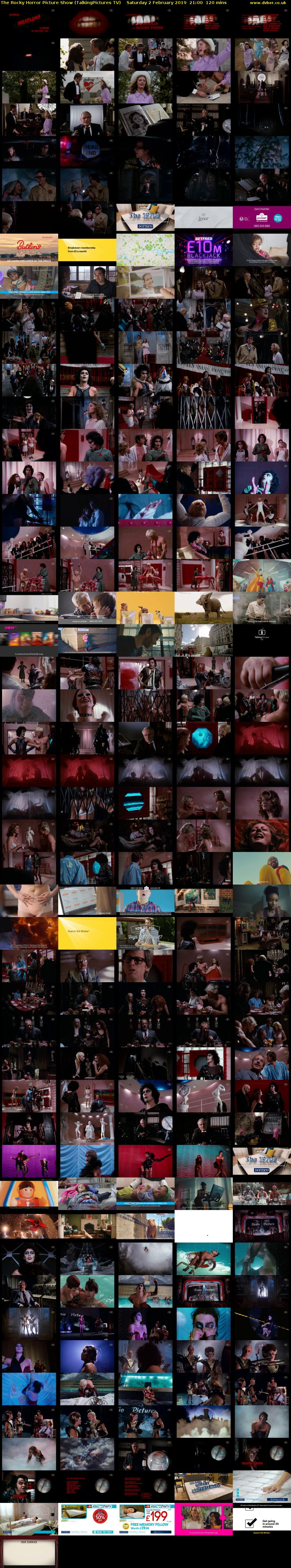 The Rocky Horror Picture Show (TalkingPictures TV) Saturday 2 February 2019 21:00 - 23:00