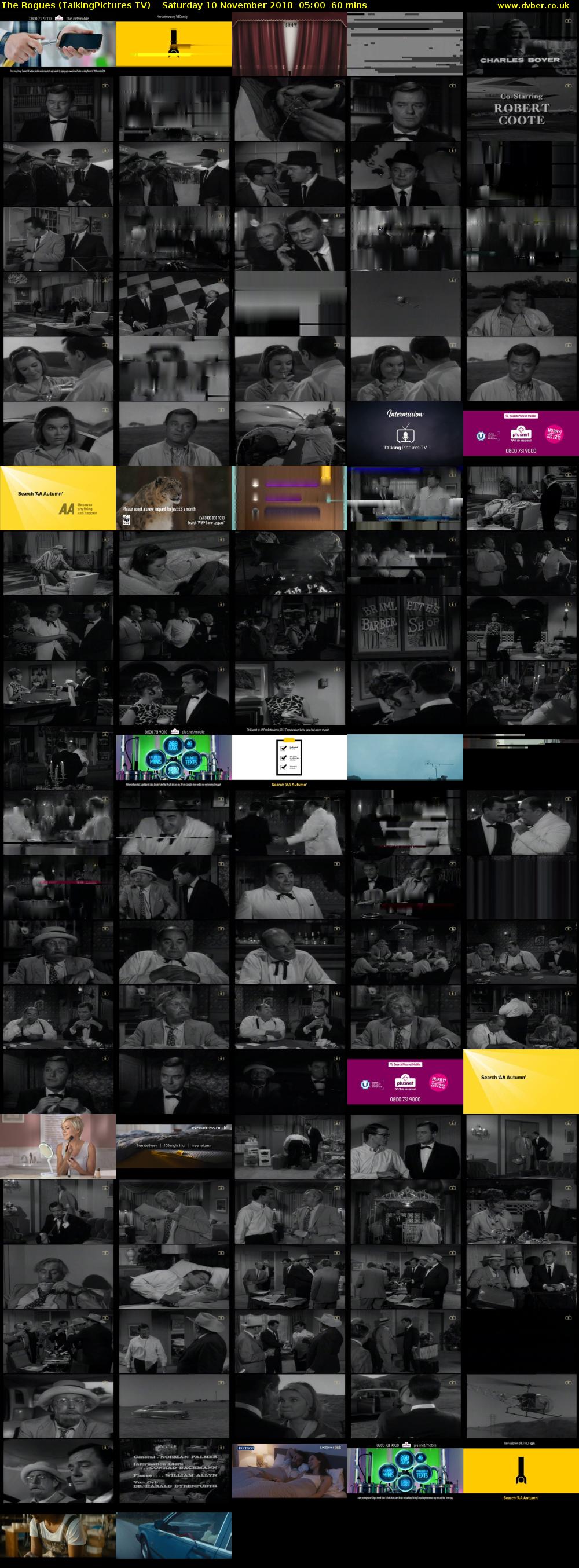 The Rogues (TalkingPictures TV) Saturday 10 November 2018 05:00 - 06:00