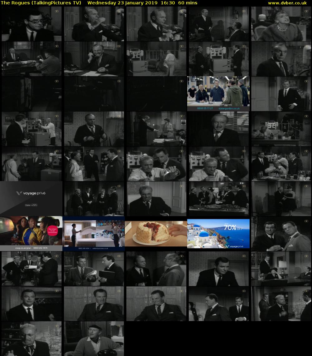 The Rogues (TalkingPictures TV) Wednesday 23 January 2019 16:30 - 17:30