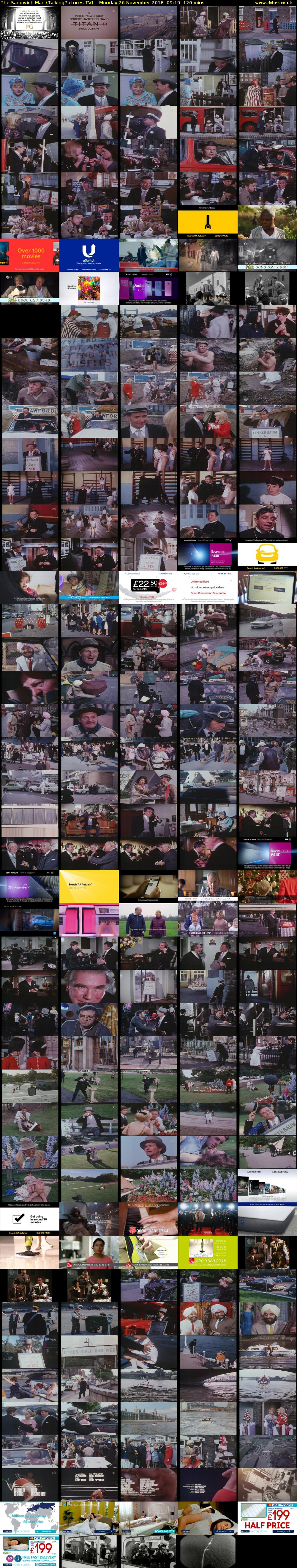 The Sandwich Man (TalkingPictures TV) Monday 26 November 2018 09:15 - 11:15