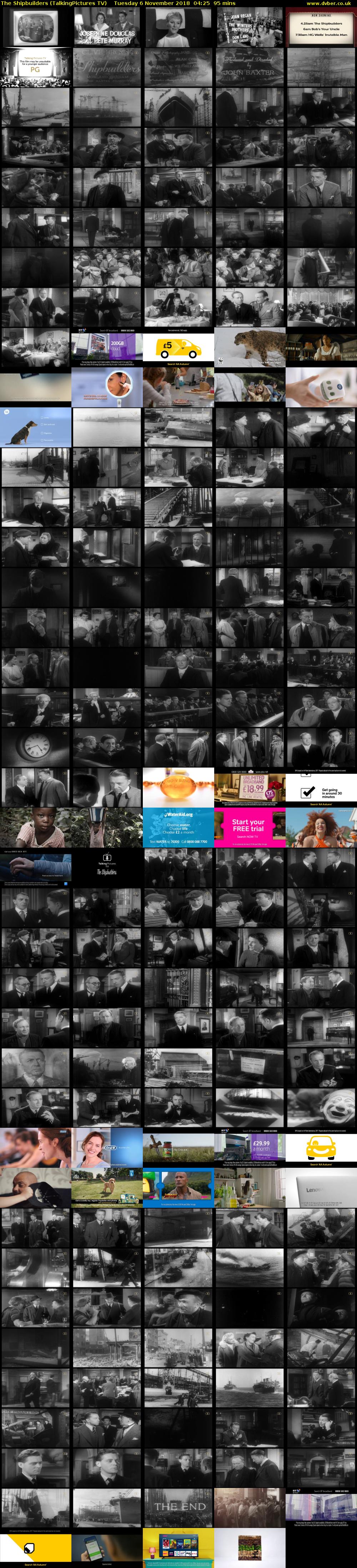 The Shipbuilders (TalkingPictures TV) Tuesday 6 November 2018 04:25 - 06:00