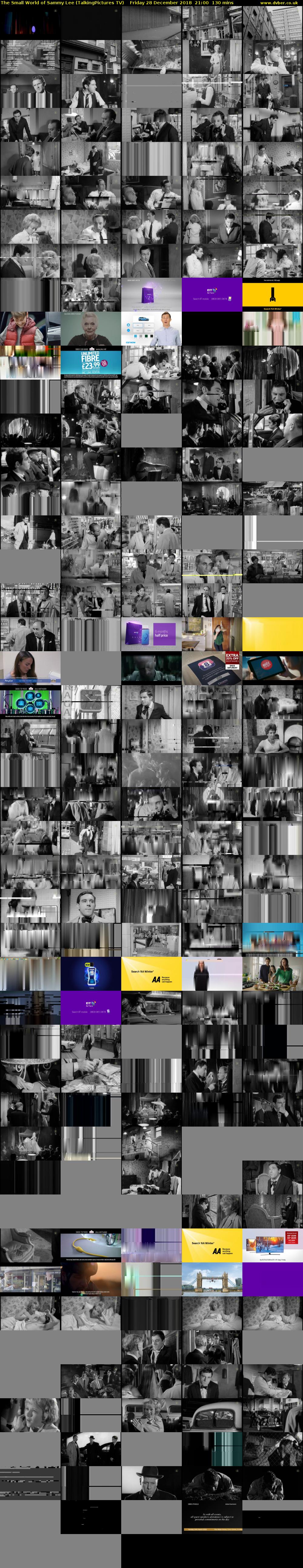 The Small World of Sammy Lee (TalkingPictures TV) Friday 28 December 2018 21:00 - 23:10