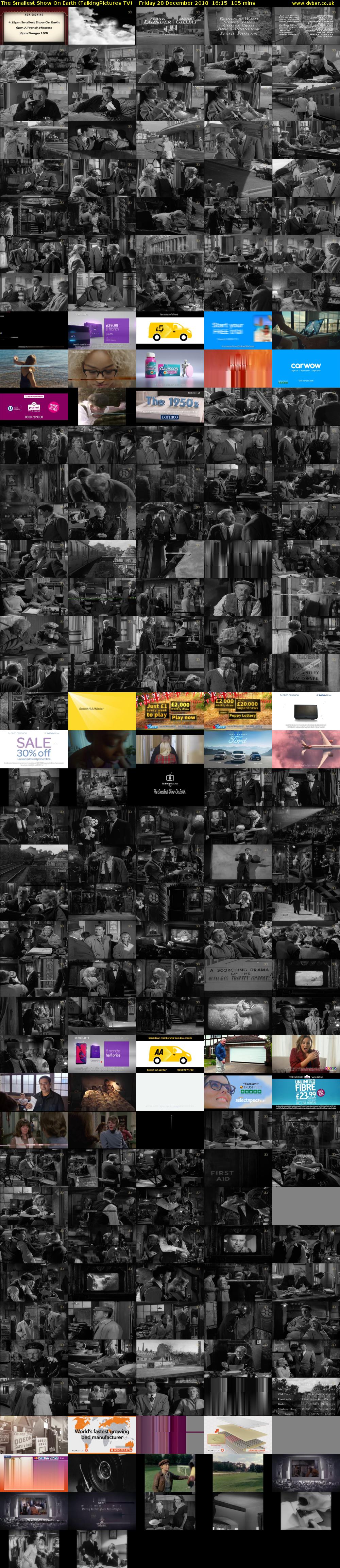 The Smallest Show On Earth (TalkingPictures TV) Friday 28 December 2018 16:15 - 18:00