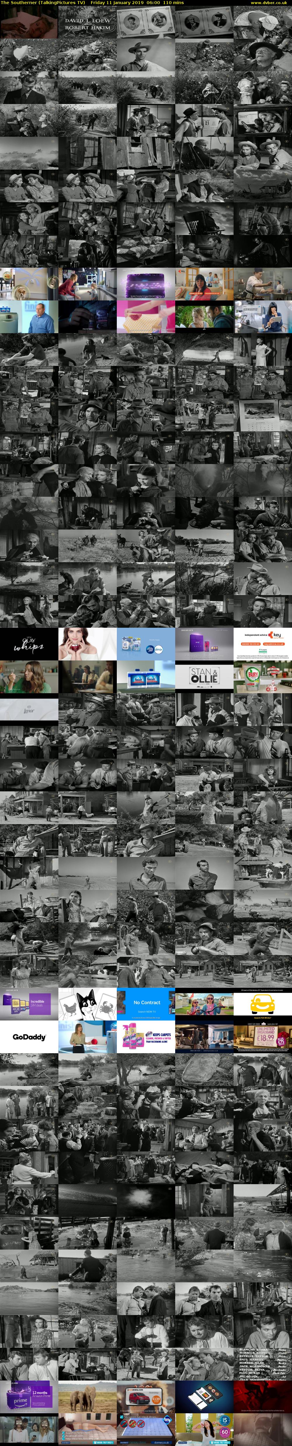 The Southerner (TalkingPictures TV) Friday 11 January 2019 06:00 - 07:50