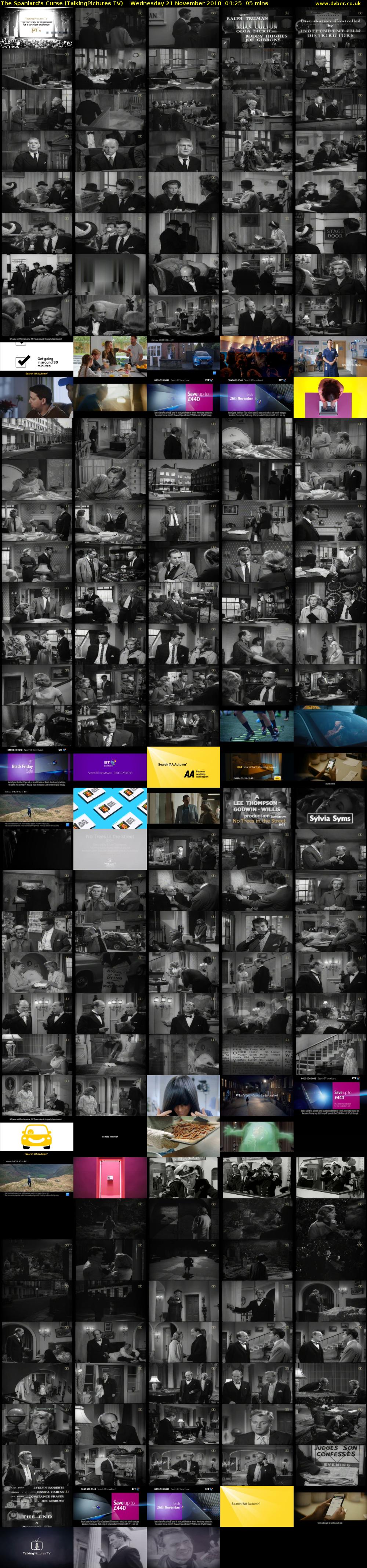 The Spaniard's Curse (TalkingPictures TV) Wednesday 21 November 2018 04:25 - 06:00