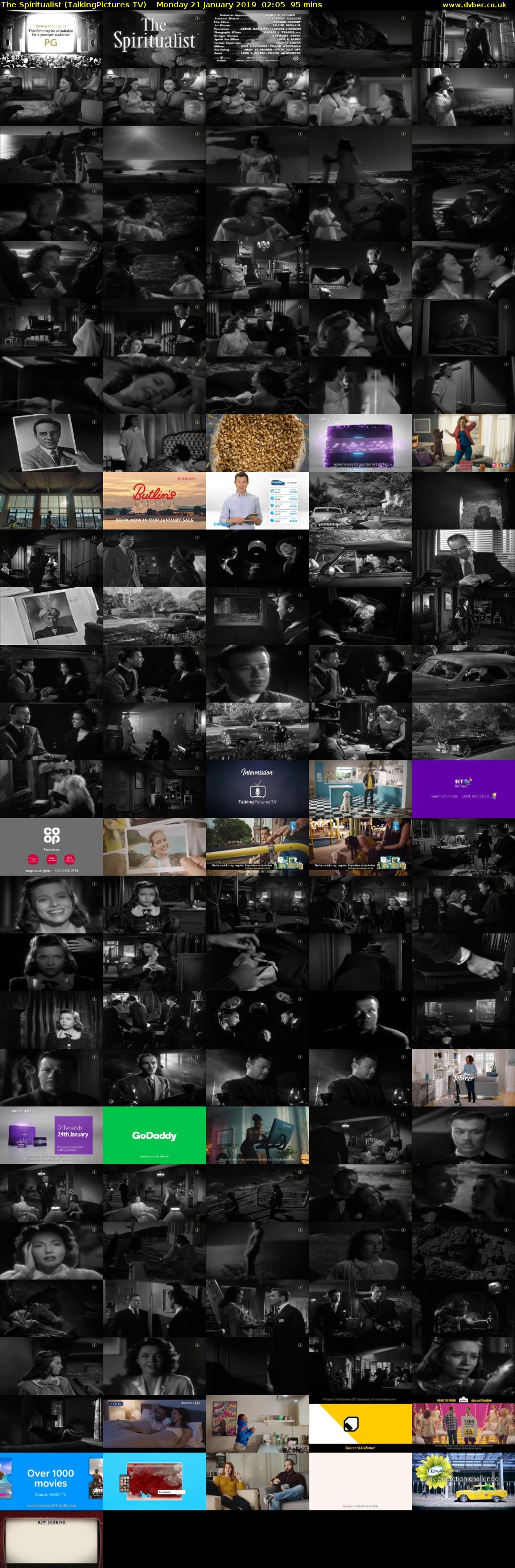 The Spiritualist (TalkingPictures TV) Monday 21 January 2019 02:05 - 03:40