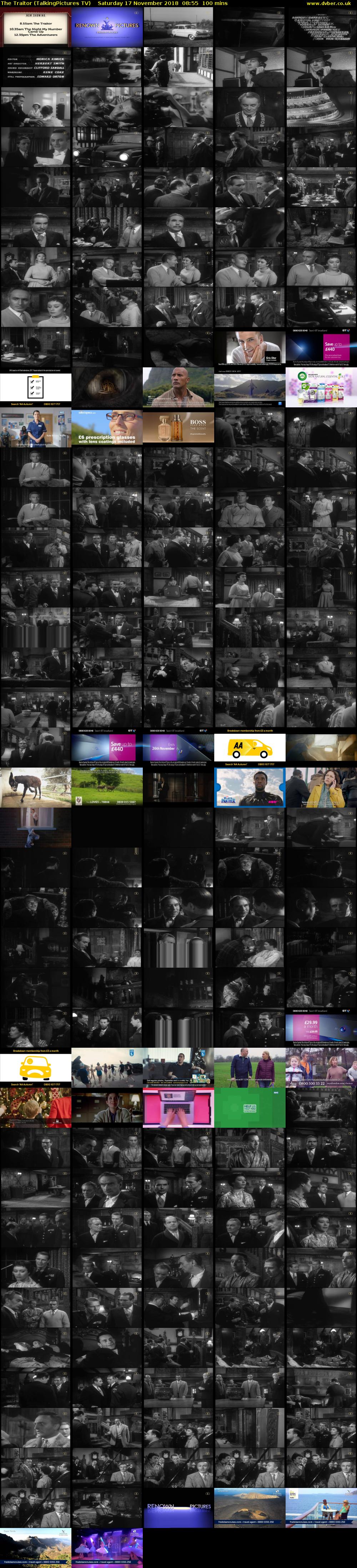 The Traitor (TalkingPictures TV) Saturday 17 November 2018 08:55 - 10:35