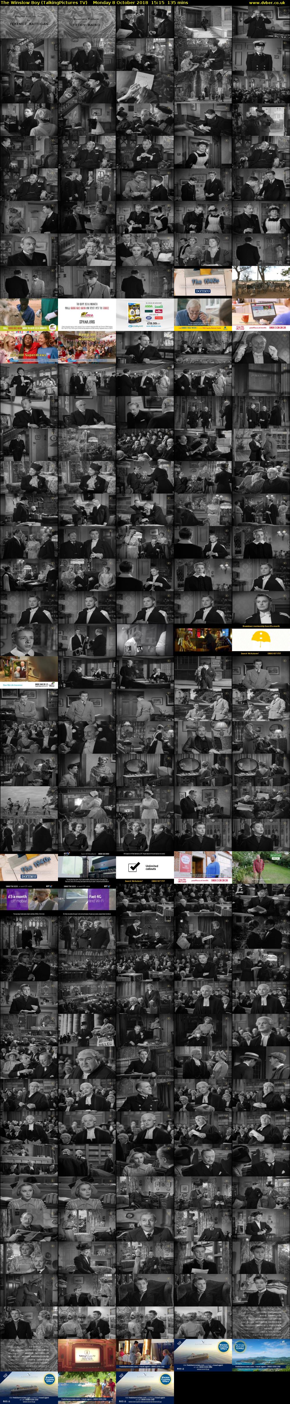 The Winslow Boy (TalkingPictures TV) Monday 8 October 2018 15:15 - 17:30