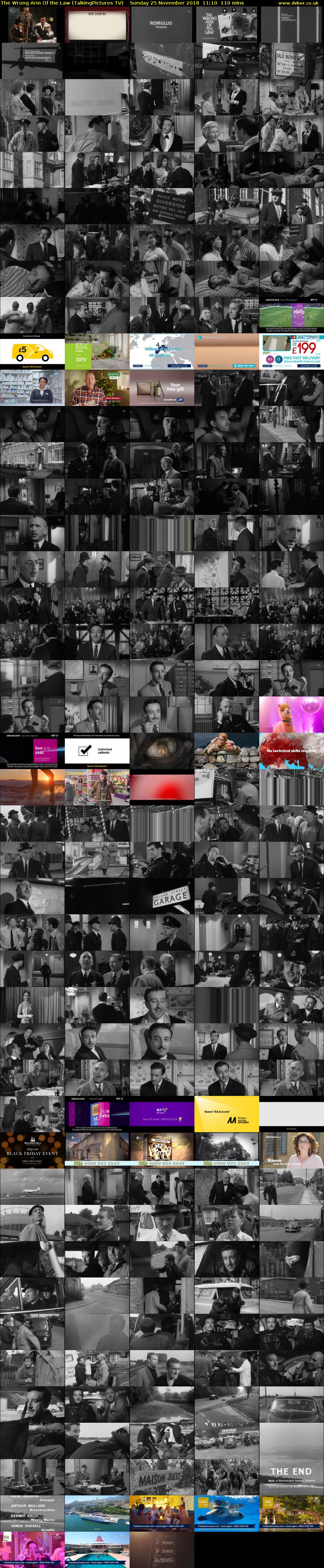 The Wrong Arm Of the Law (TalkingPictures TV) Sunday 25 November 2018 11:10 - 13:00