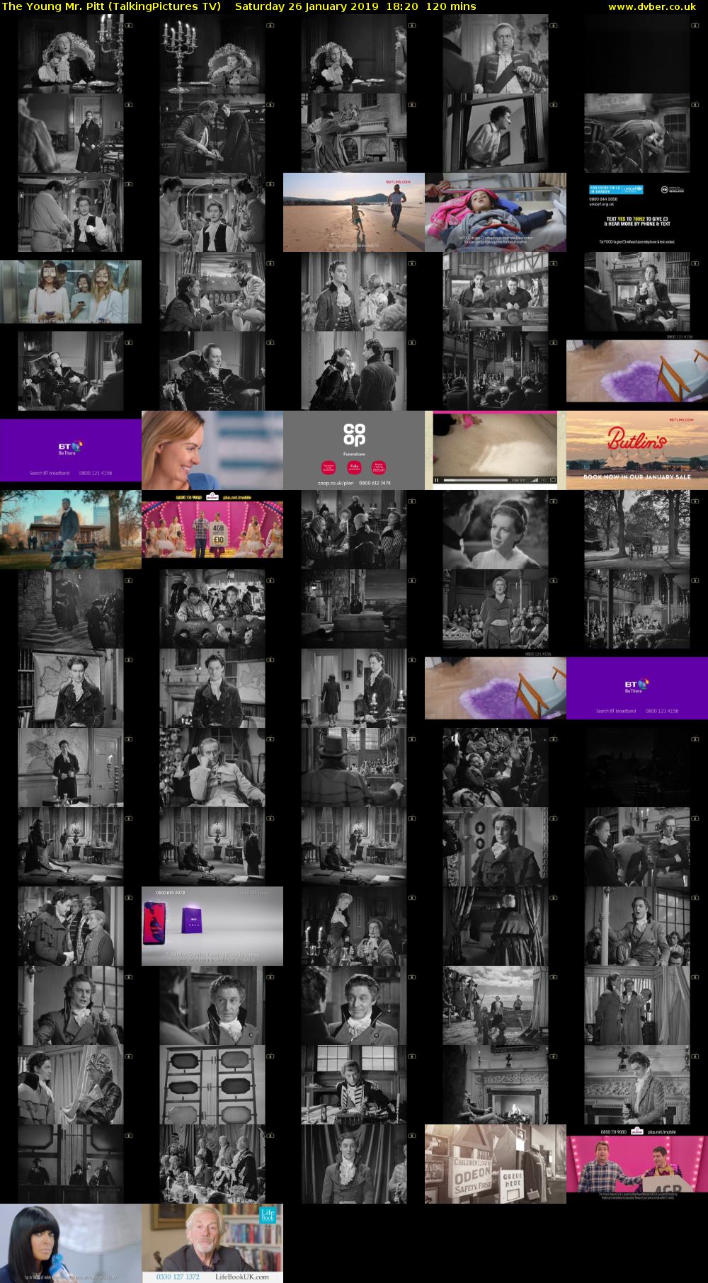 The Young Mr. Pitt (TalkingPictures TV) Saturday 26 January 2019 18:20 - 20:20