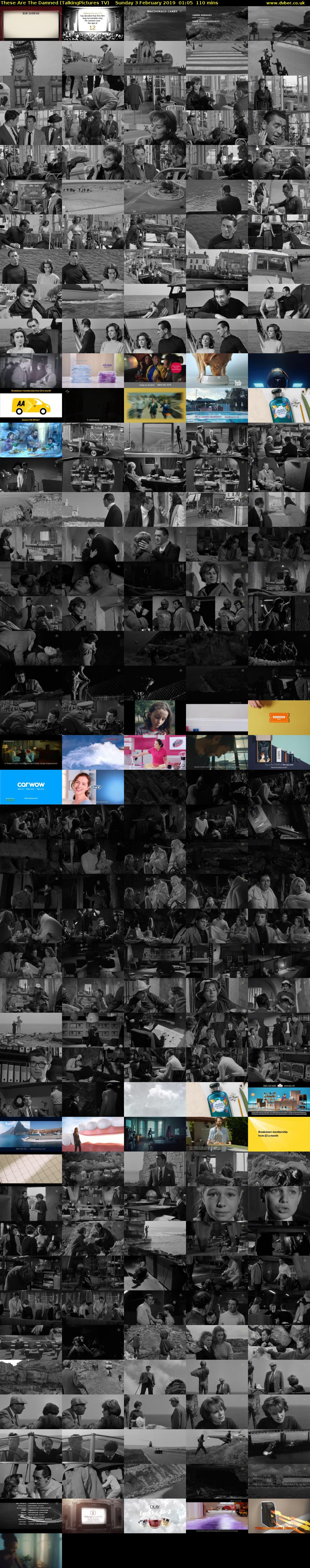 These Are The Damned (TalkingPictures TV) Sunday 3 February 2019 01:05 - 02:55