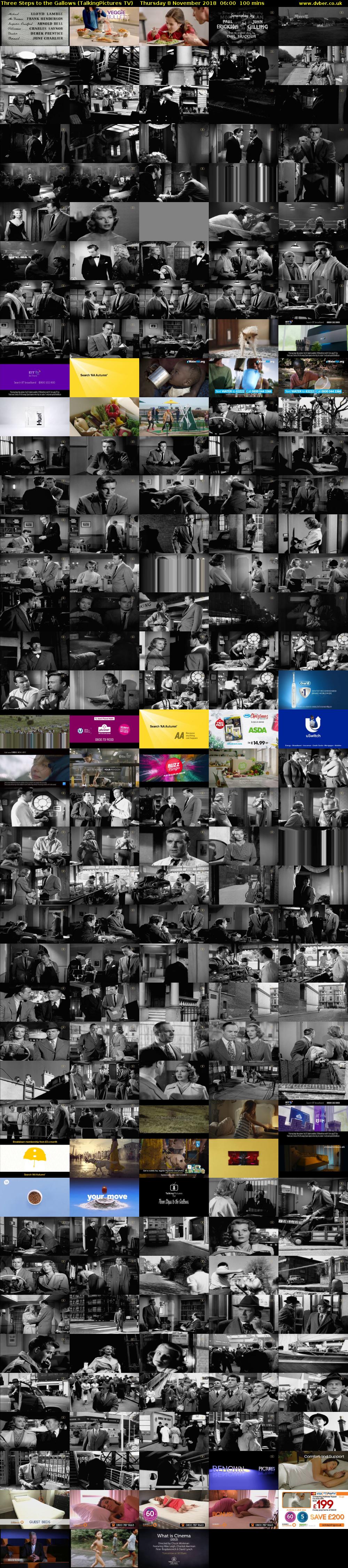 Three Steps to the Gallows (TalkingPictures TV) Thursday 8 November 2018 06:00 - 07:40