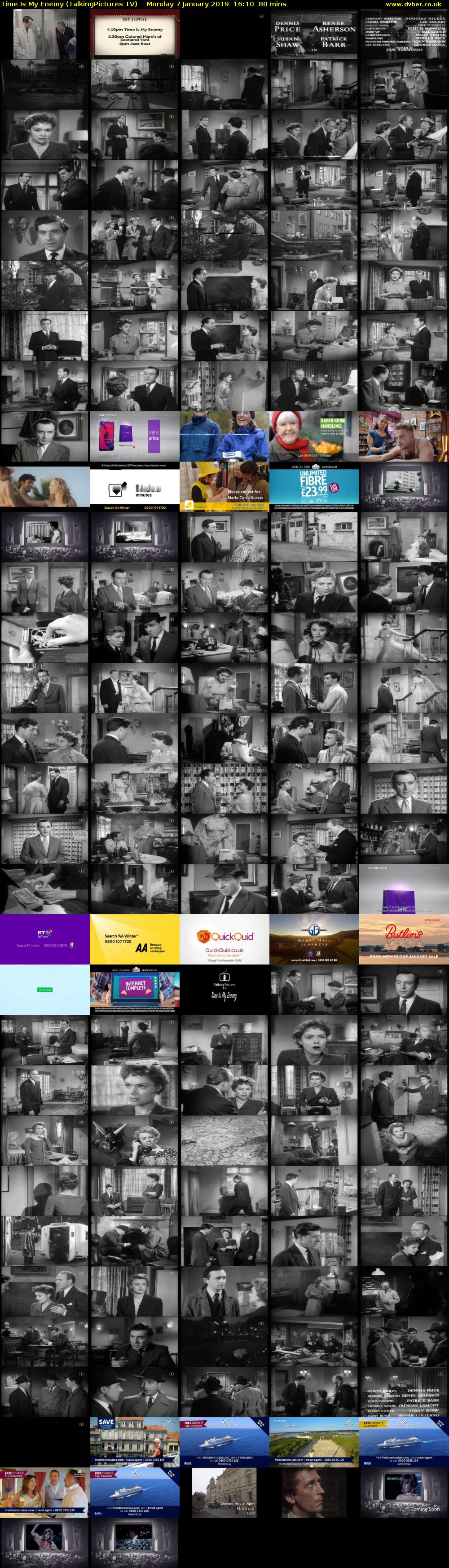 Time Is My Enemy (TalkingPictures TV) Monday 7 January 2019 16:10 - 17:30