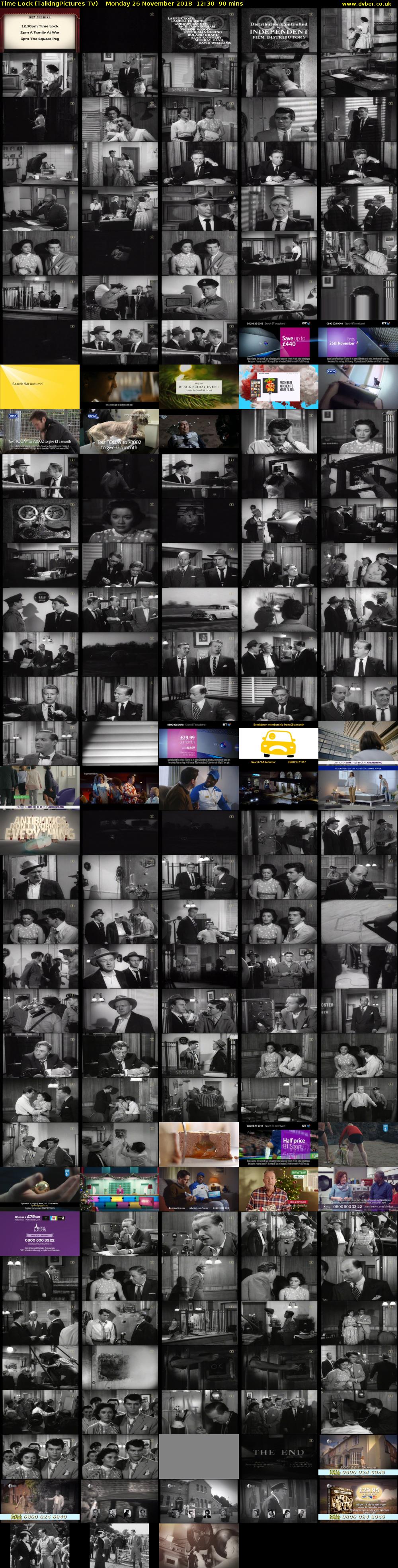 Time Lock (TalkingPictures TV) Monday 26 November 2018 12:30 - 14:00