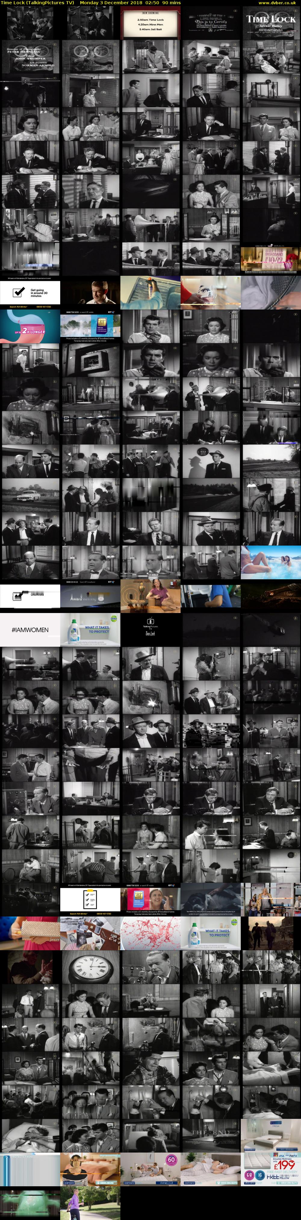 Time Lock (TalkingPictures TV) Monday 3 December 2018 02:50 - 04:20