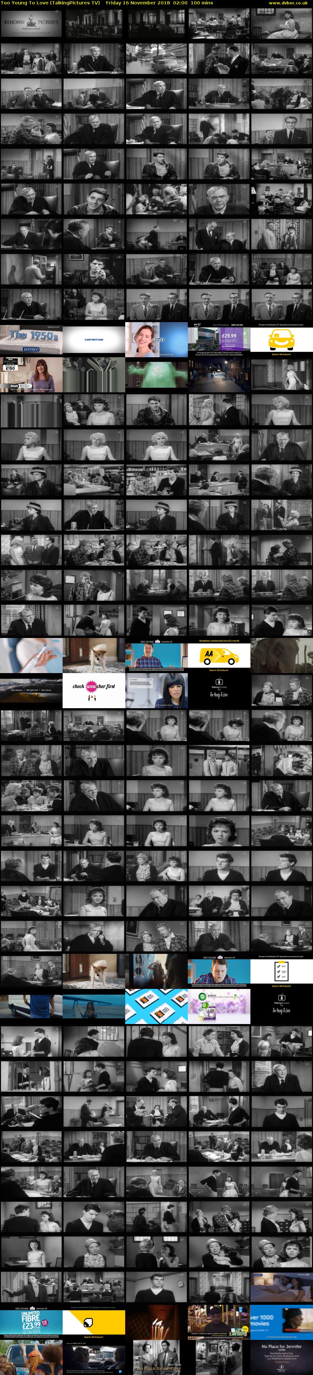 Too Young To Love (TalkingPictures TV) Friday 16 November 2018 02:00 - 03:40