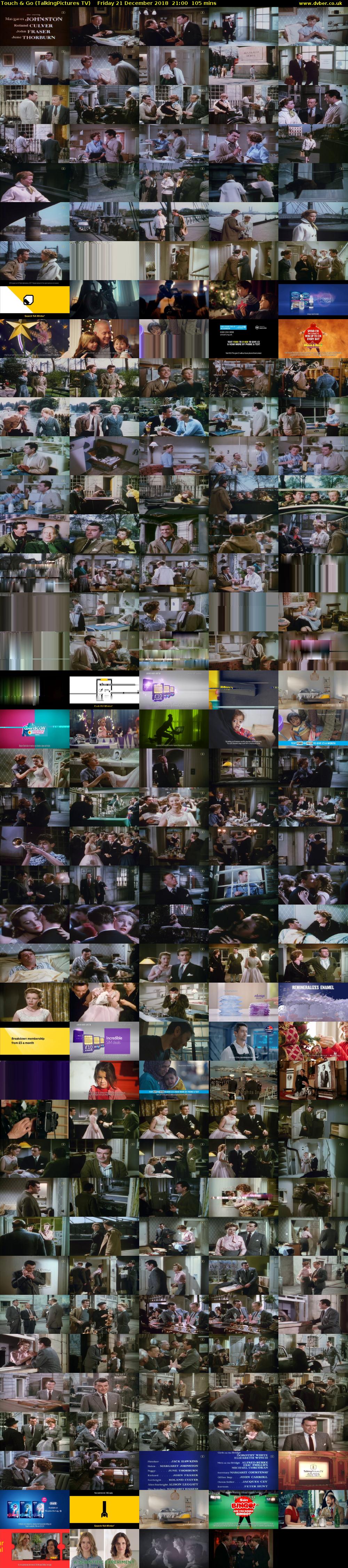 Touch & Go (TalkingPictures TV) Friday 21 December 2018 21:00 - 22:45