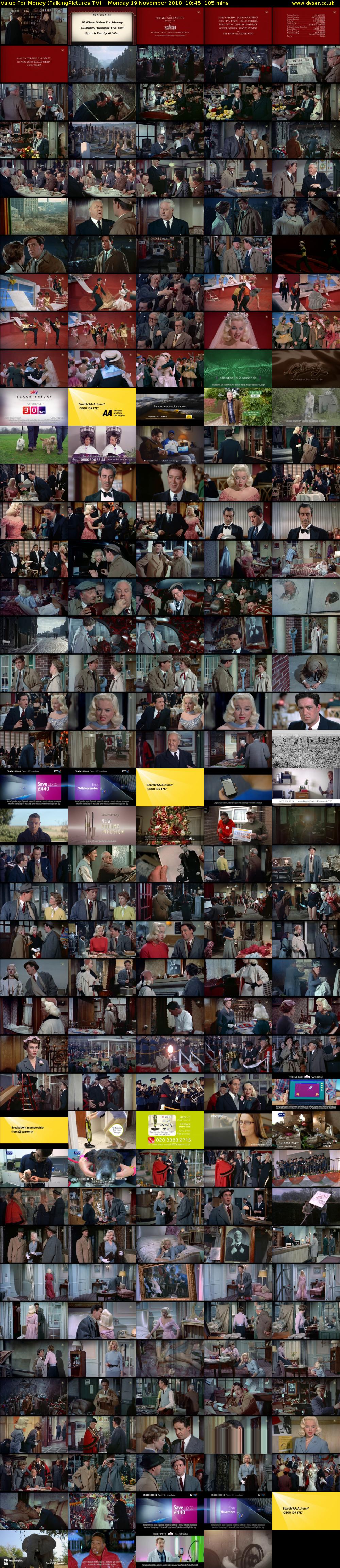 Value For Money (TalkingPictures TV) Monday 19 November 2018 10:45 - 12:30