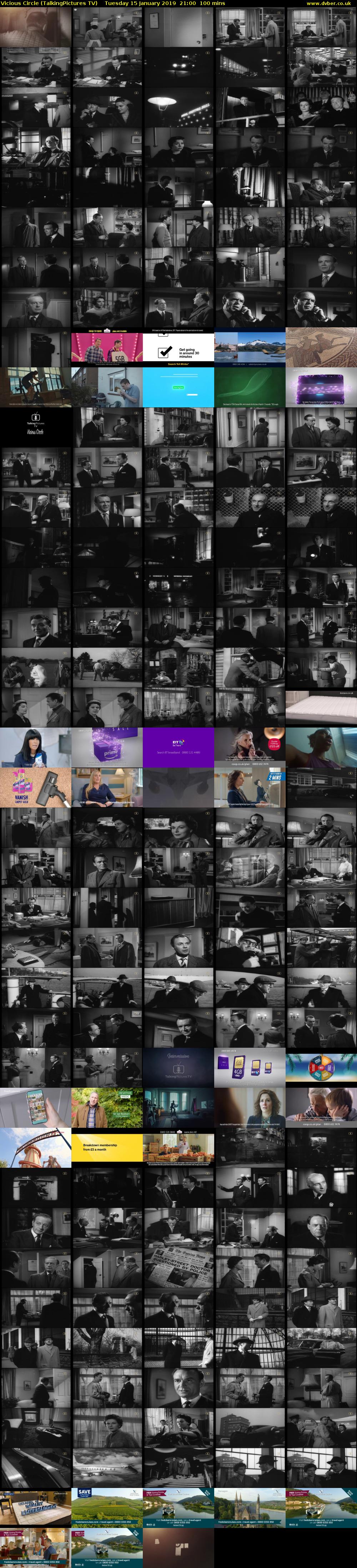 Vicious Circle (TalkingPictures TV) Tuesday 15 January 2019 21:00 - 22:40