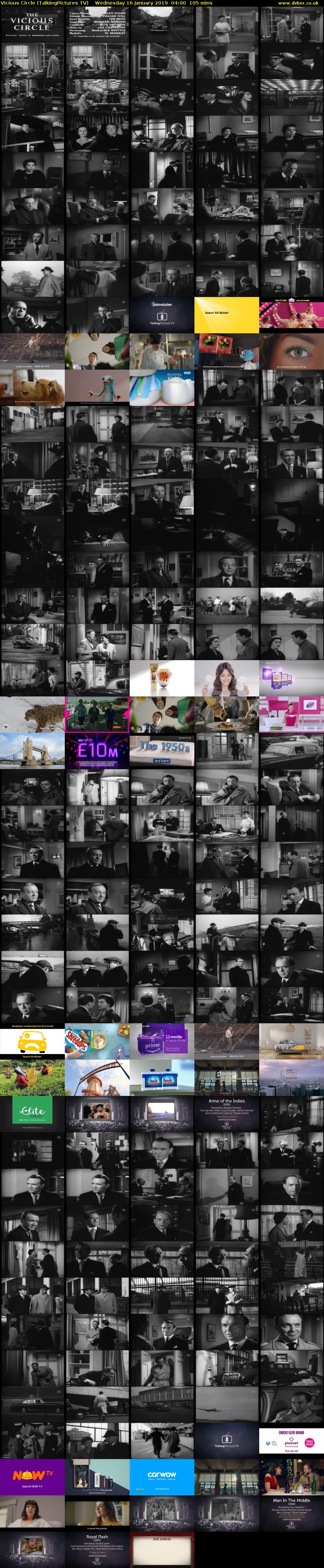 Vicious Circle (TalkingPictures TV) Wednesday 16 January 2019 04:00 - 05:45