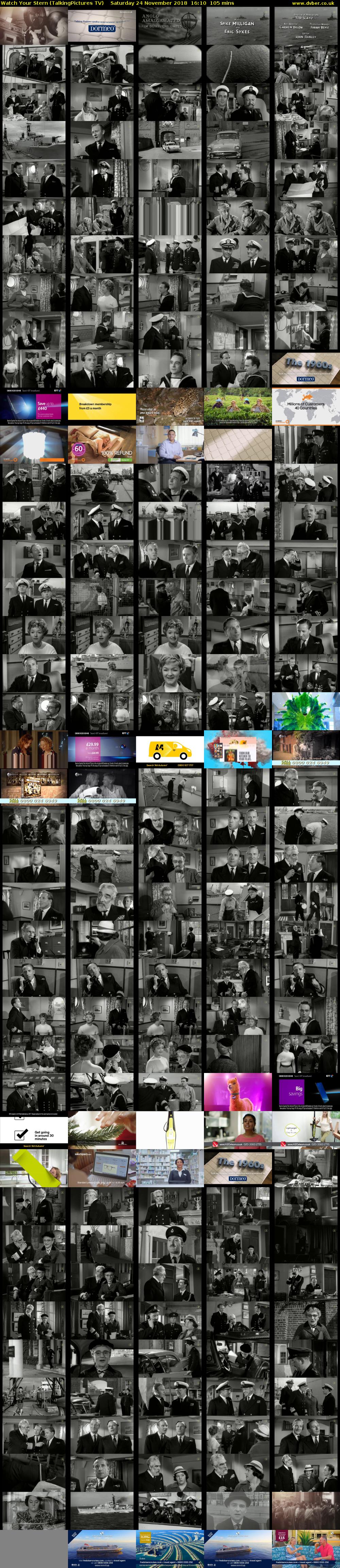 Watch Your Stern (TalkingPictures TV) Saturday 24 November 2018 16:10 - 17:55