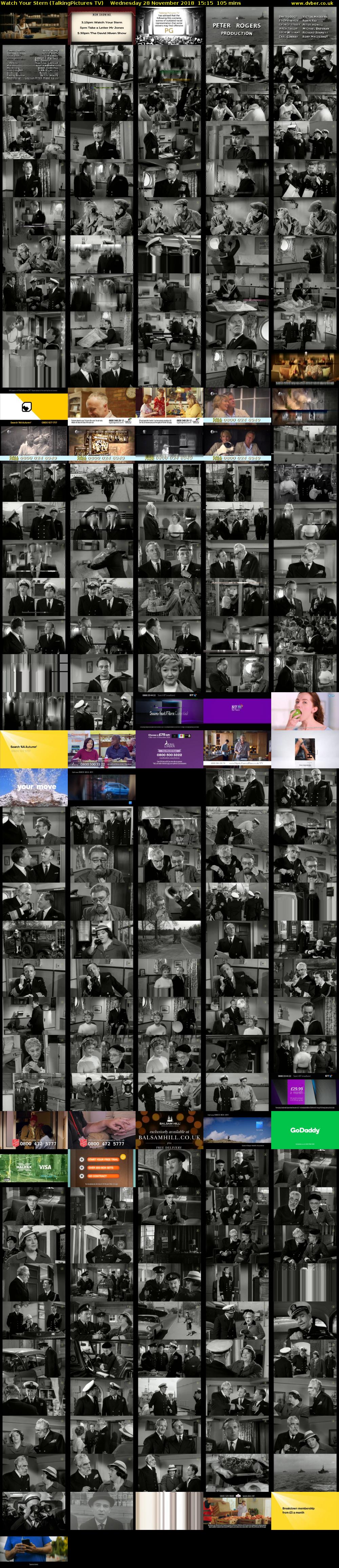 Watch Your Stern (TalkingPictures TV) Wednesday 28 November 2018 15:15 - 17:00